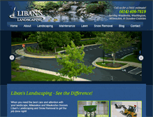 Tablet Screenshot of landscapemilwaukee.com